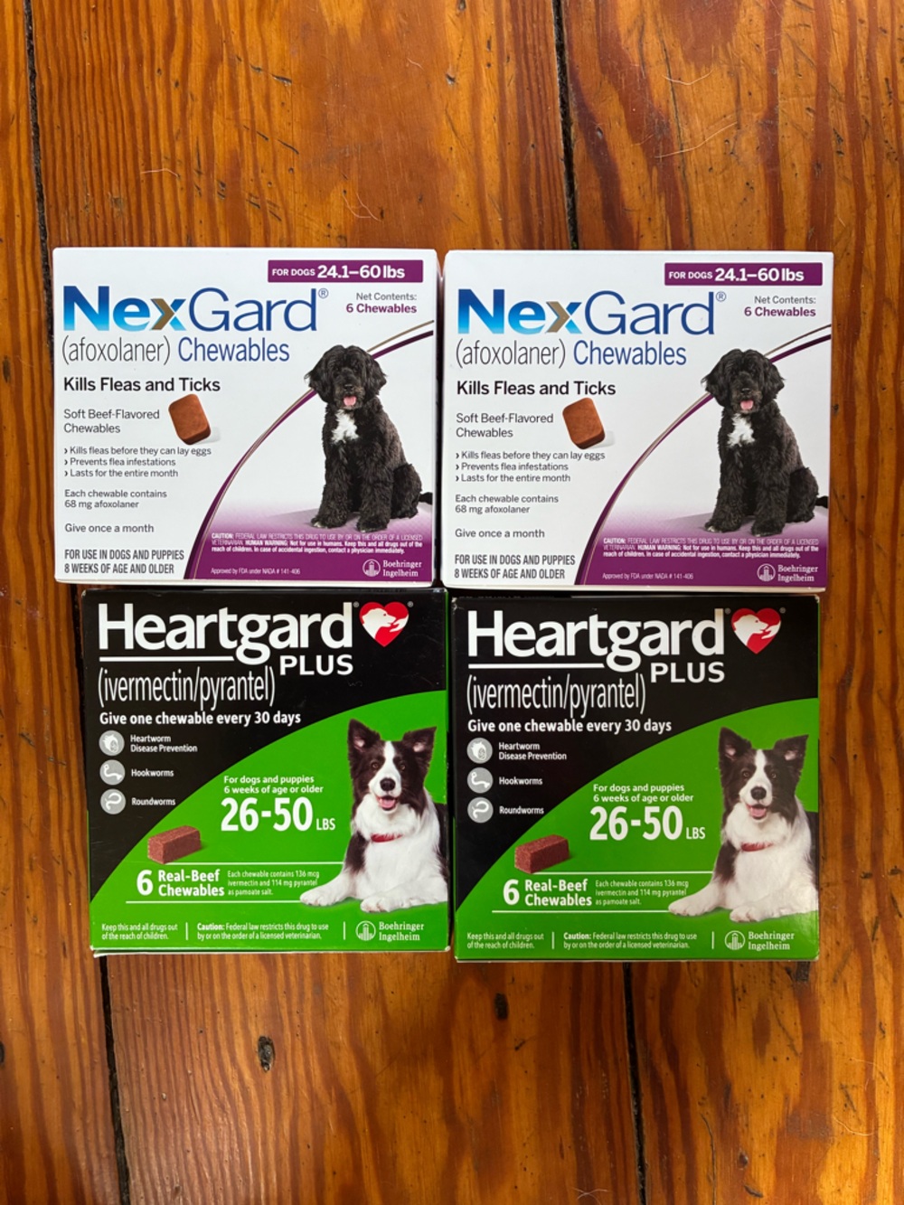 NexGard & Heartgard Dog Flea, Tick ONE YEAR SUPPLY LIMITED TIME PRICE